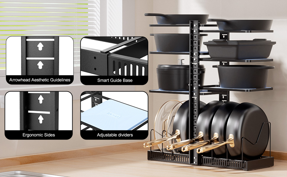 pot lid organizer
