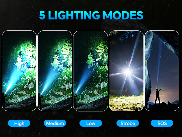 5 Lighting Modes
