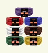 BEST CONNECTIONS 14 Gauge Automotive Primary Wire (50ft Each – 7 Color Bundle Set)– Durable Prima...