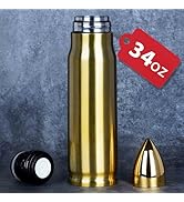 White Elephant Gifts for Adults Funny - 34 oz Gold Tumbler Cup - Stocking Stuffers for Adults Men...