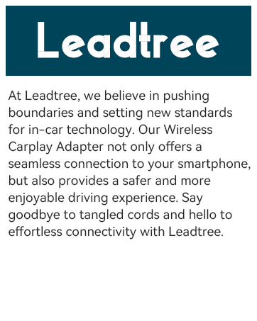 Wireless CarPlay &amp;amp; Android Auto Adapter