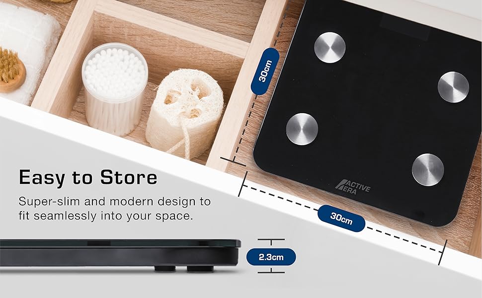 sleek design thin body