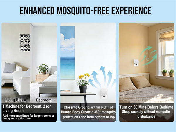 ENHANCED MOSQUITO-FREE EXPERIENCE