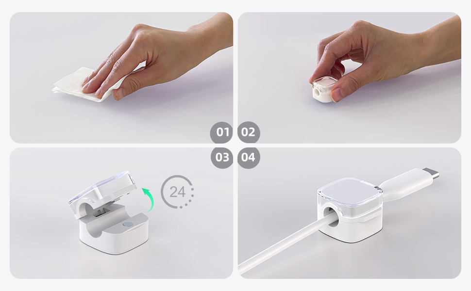 magnetic cable clips