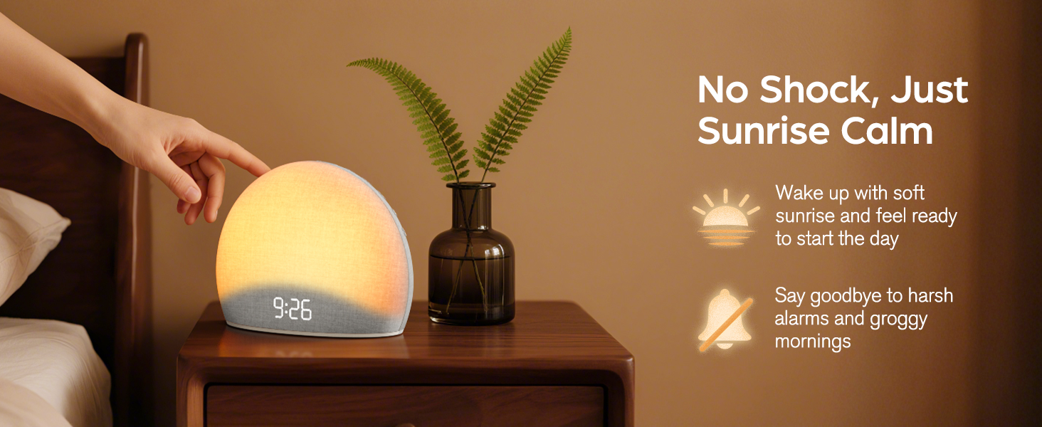 sunrise alarm clock