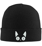 mutakin Dog Embroidery Beanie Hat Unisex Knit Cuffed Cap Women Men Gift