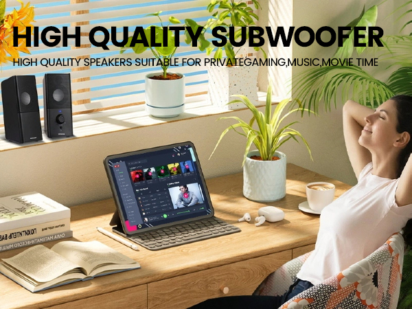 pc speakers for desktop listen to music and songs