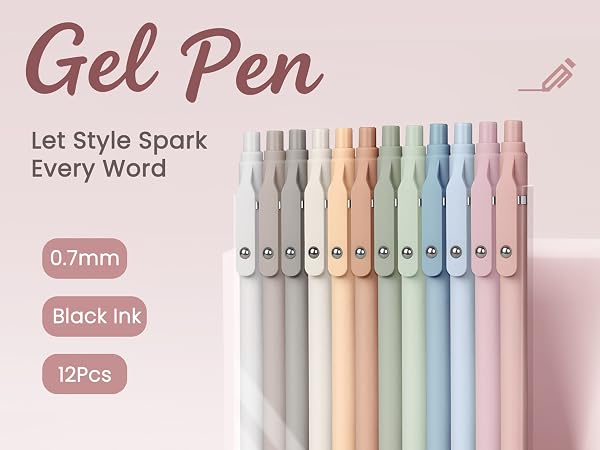 gel pens