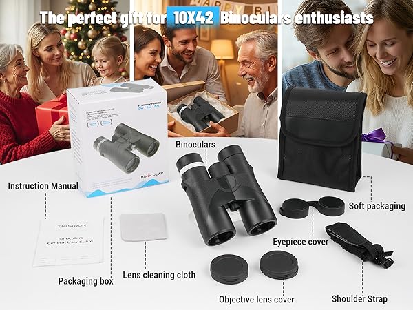 occer 12x50 Binoculars for Adults High Powered - HD Bird Watching Binocular for Hunting