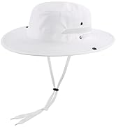 Connectyle Wide Brim Sun Hat for Men Women UPF 50+ Outdoor Cowboy Hat UV Protection Bucket Hat fo...