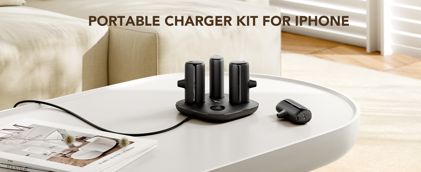 1. Powerbank Charging Kit for iPhone