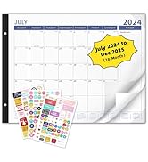 Ospelelf Desk Calendar 2024-2025 Large 22'' x 17'' Calendar 2024 Monthly Desktop Calendar, 18 Mon...