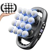 Upgraded 16-Head Mini Massage Gun, Electric Deep Tissue Massage, 3 Modes, 30 Levels Of Speed, Use...