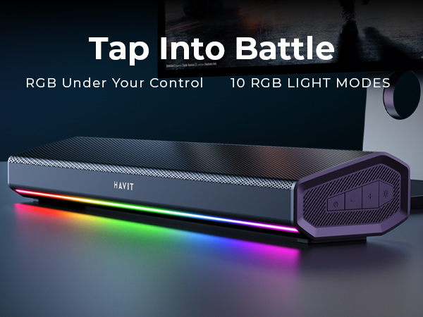 RGB speakers for computer desktop