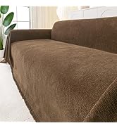 Smiry Couch Cover for Dogs, Washable Chenille Sofa Covers for 3 Cushion Couch, Soft Sofa Slipcove...