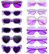 SUNOVELTIES 12 Mixed Style Sunglasses Classic Retro Party Favors Eyewear Costume Accessories Bulk...