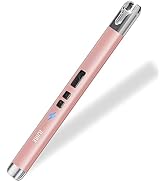 IUIRE Candle Lighter Electric Rechargeable Arc Lighter (Rosegold)