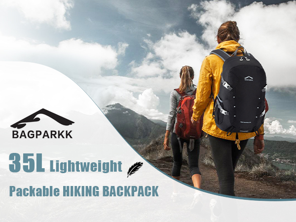 BAGPARKK Packble Hiking Backpack
