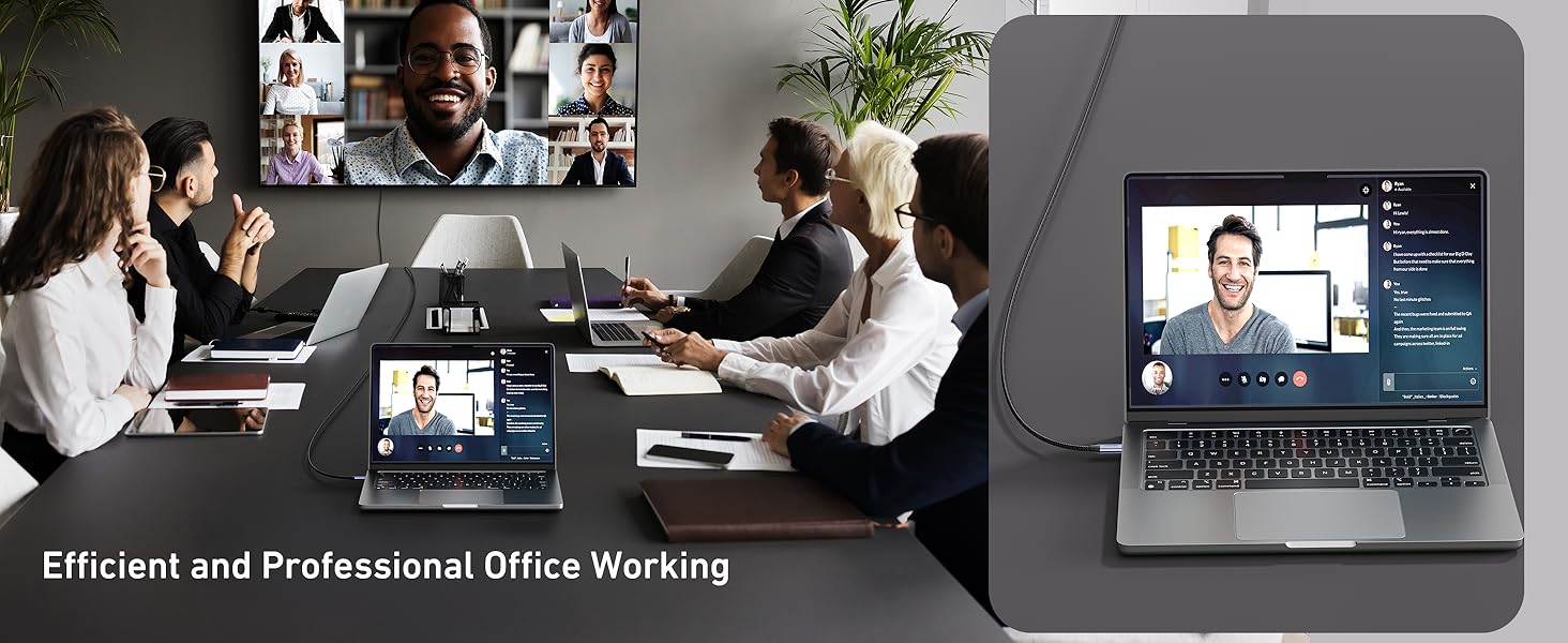 BENFEI Bidirectional USB C to DisplayPort 1.4 Cable 6FT, Support 8K@60Hz 4K@240Hz