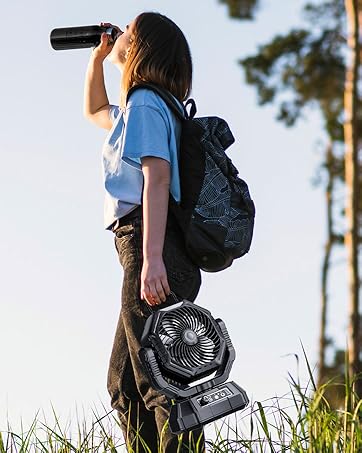 outdoor fan portable,portable battery fan,portable camping fan