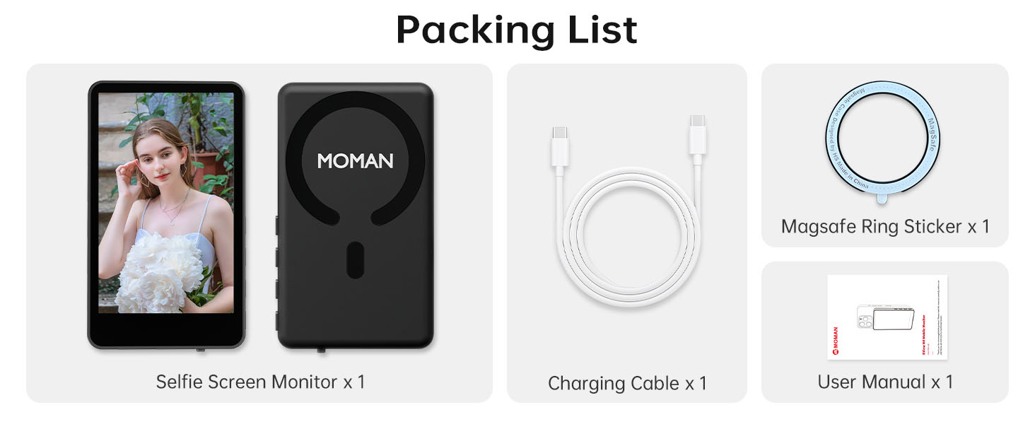 vlog selfie monitor screen iphone