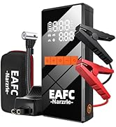 Jump Starter with Air Compressor, 1000A 150PSI Battery Jumper Starter Portable (6.0 Gas/4.0L Dies...