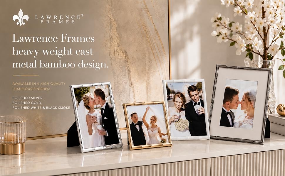 Lawrence Frames bamboo design metal frames