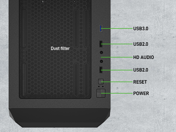Motherboard support ATX