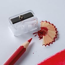 Colored pencil after sharpening