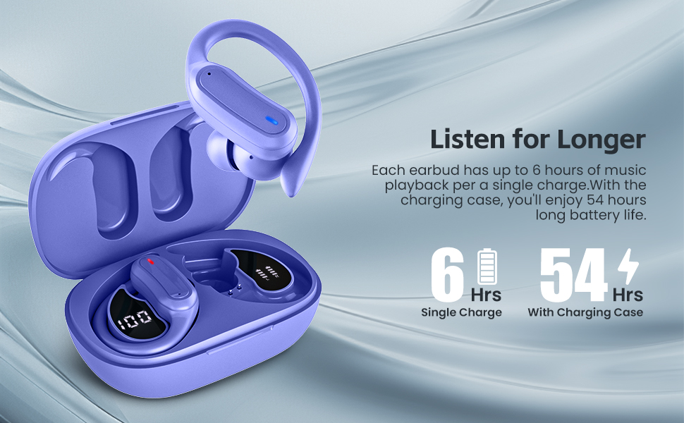 earphones with long battery life