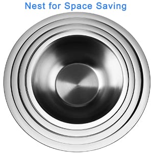 Nest Bowls for Space Saving