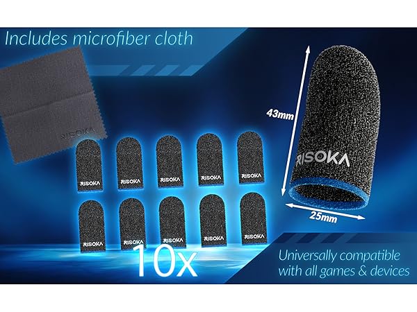 gaming finger sleeves
