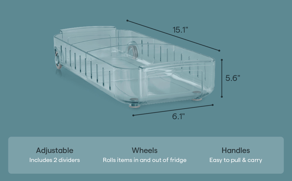 RollOut Fridge Caddy