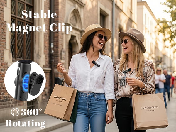 Mini Wireless Lavalier Microphone for iPhone