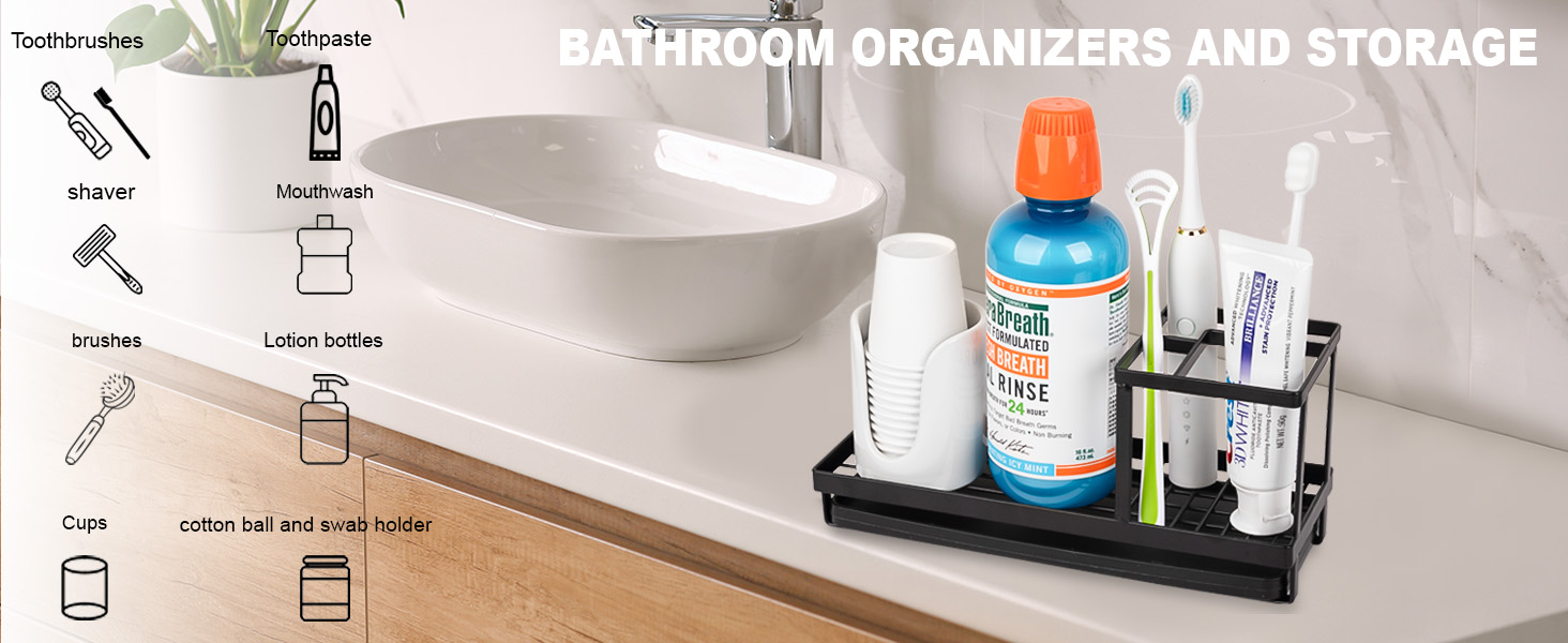 bathroom countertop Organizer