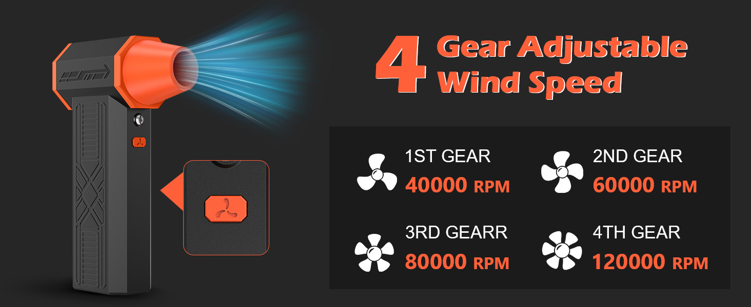 Compressed Air Duster, Electric Air Duster