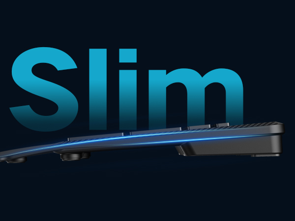 slim keyboard and mouse wireless