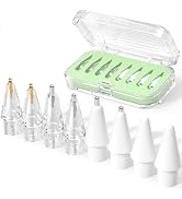 JOOSKO 8 Pack Upgraded Replacement Tips for Apple Pencil Pro/USB-C/2nd Gen/1st Gen Tips(with Stor...