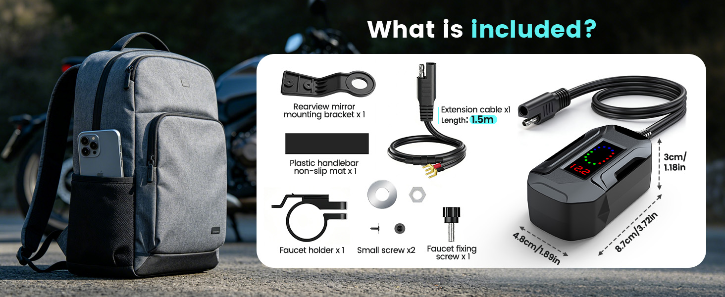 Motorcycle USB Charger