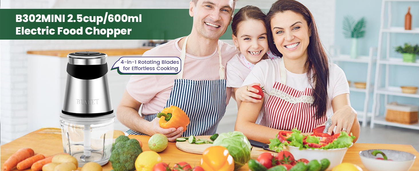 2.5cup/600ml glass bowl