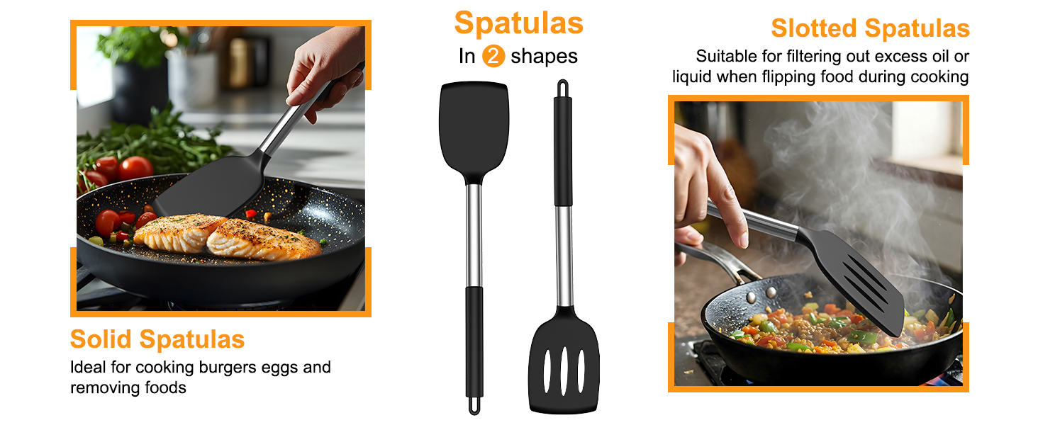 Spatulas ln ? shapes