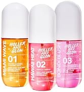Bundle of Holler And Glow Body &amp; Hair Mist, Body Spray For Women, Hair Perfume, Long Lasting Frag...