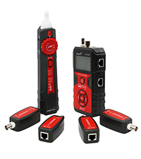 NOYAFA NF-8508 Network Cable Tester Kit with RJ45 Crimp Tool, Ethernet Cable Tester with Optical Pow...