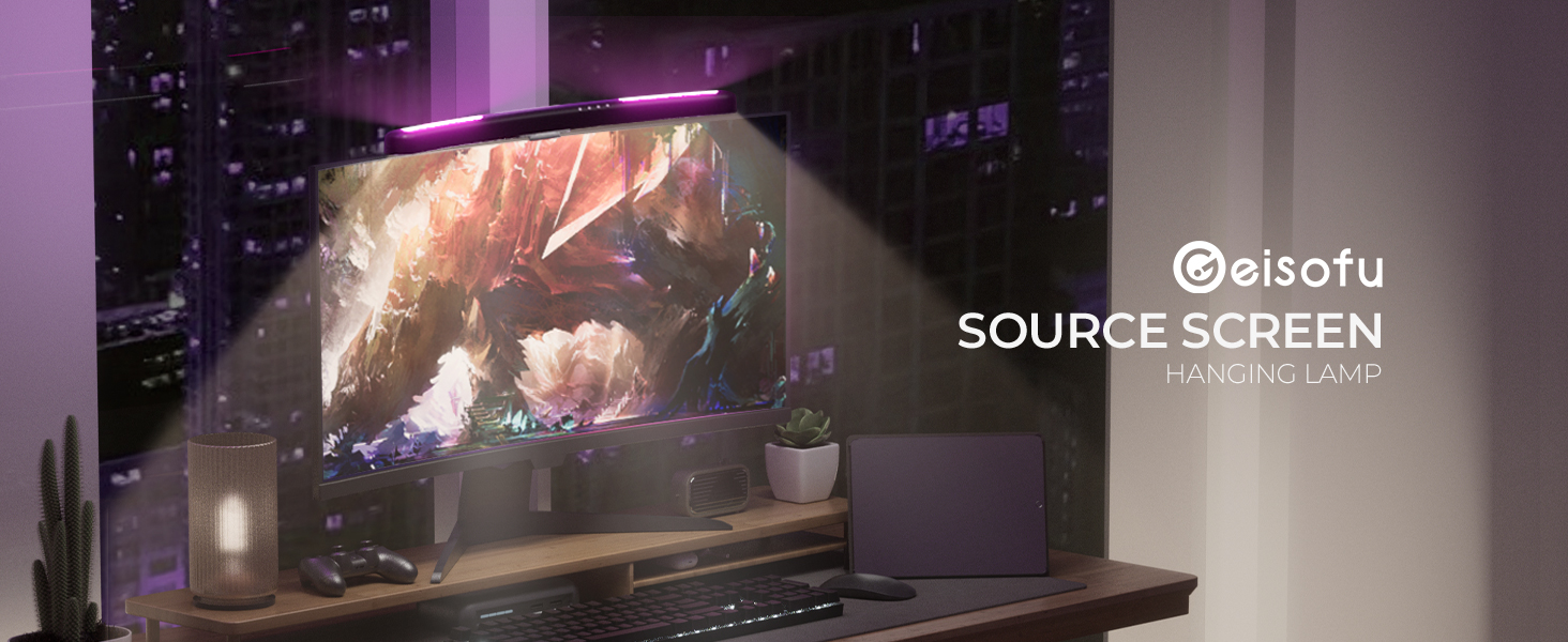 Curved Monitor Light