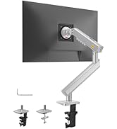 NB Single Computer Monitor Mount, Monitor Stand fits up to 32 Inch, Mechanical Spring Monitor Arm...