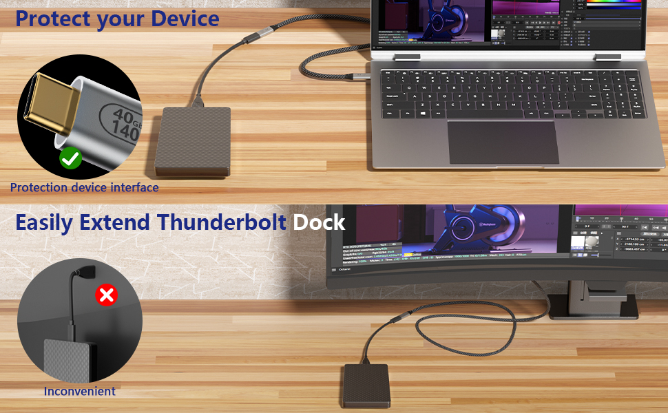 type c extension cable