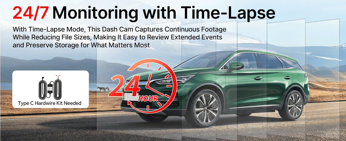 4K dash camera for cars