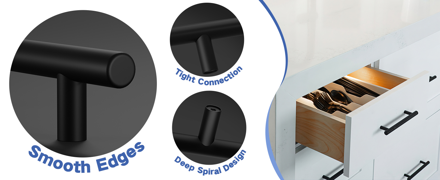 black cabinet hardware