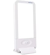 Verilux HappyLight Full-Size - UV-Free Therapy Lamp, Bright White Light with 10,000 Lux, Adjust...