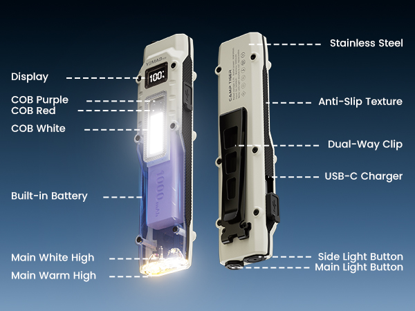 small rechargeable flashlight